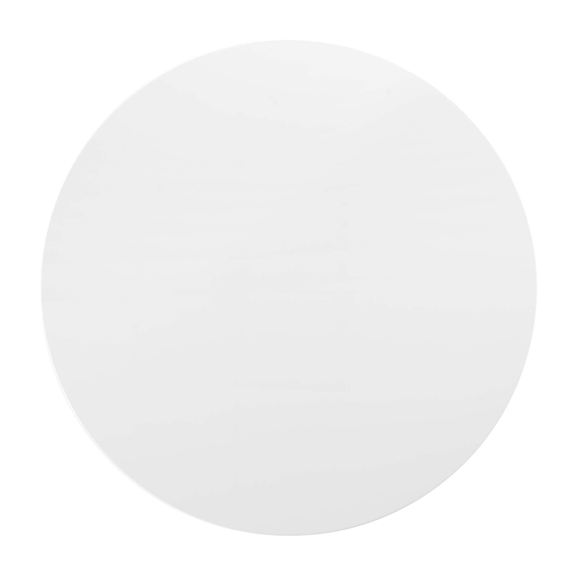 Angle. Modway - Lippa 48" Round Wood Dining Table by Modway - Gold White.