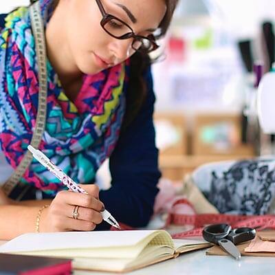 Alt View 2. Pilot -  G2 Fashion Collection Retractable Gel Pens, Fine Point, Assorted Ink, 5/Pack  - Assorted.