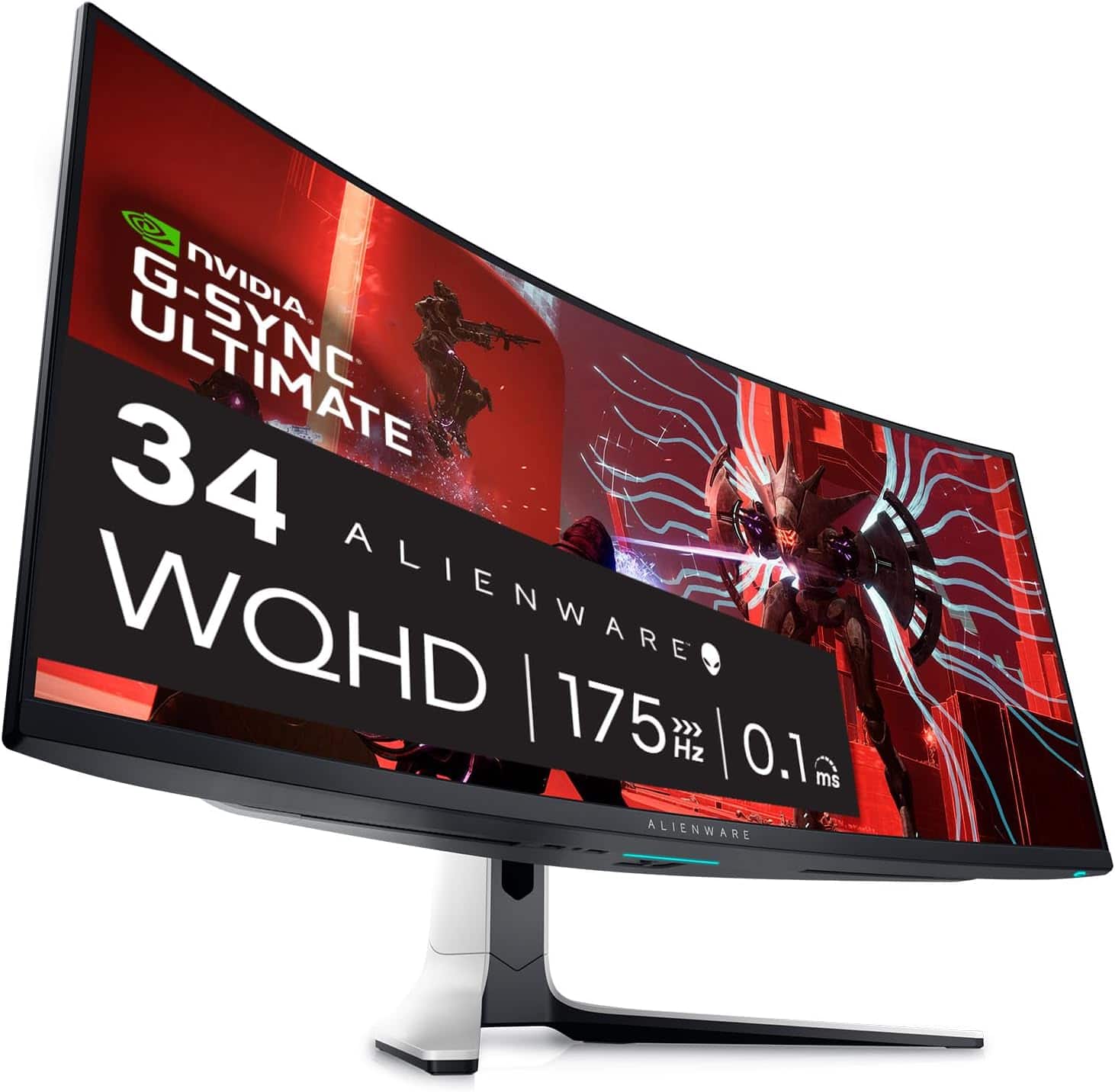 中古品　Alienware 有機ELディスプレイ　AW3423DW Alienware-AW3423DW-Featured-