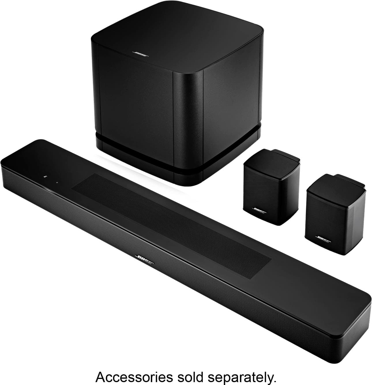 Accessories sold separately.