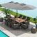 Alt View 3. Costway - 10 Pieces Patio Wicker Dining Set with Double-Sided Patio Umbrella 8 Armchairs - Grey,Mix Brown.