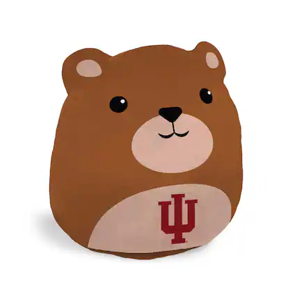 Front. Pegasus - Indiana Hoosiers Plushie Mascot Pillow with Features - Multicolor.