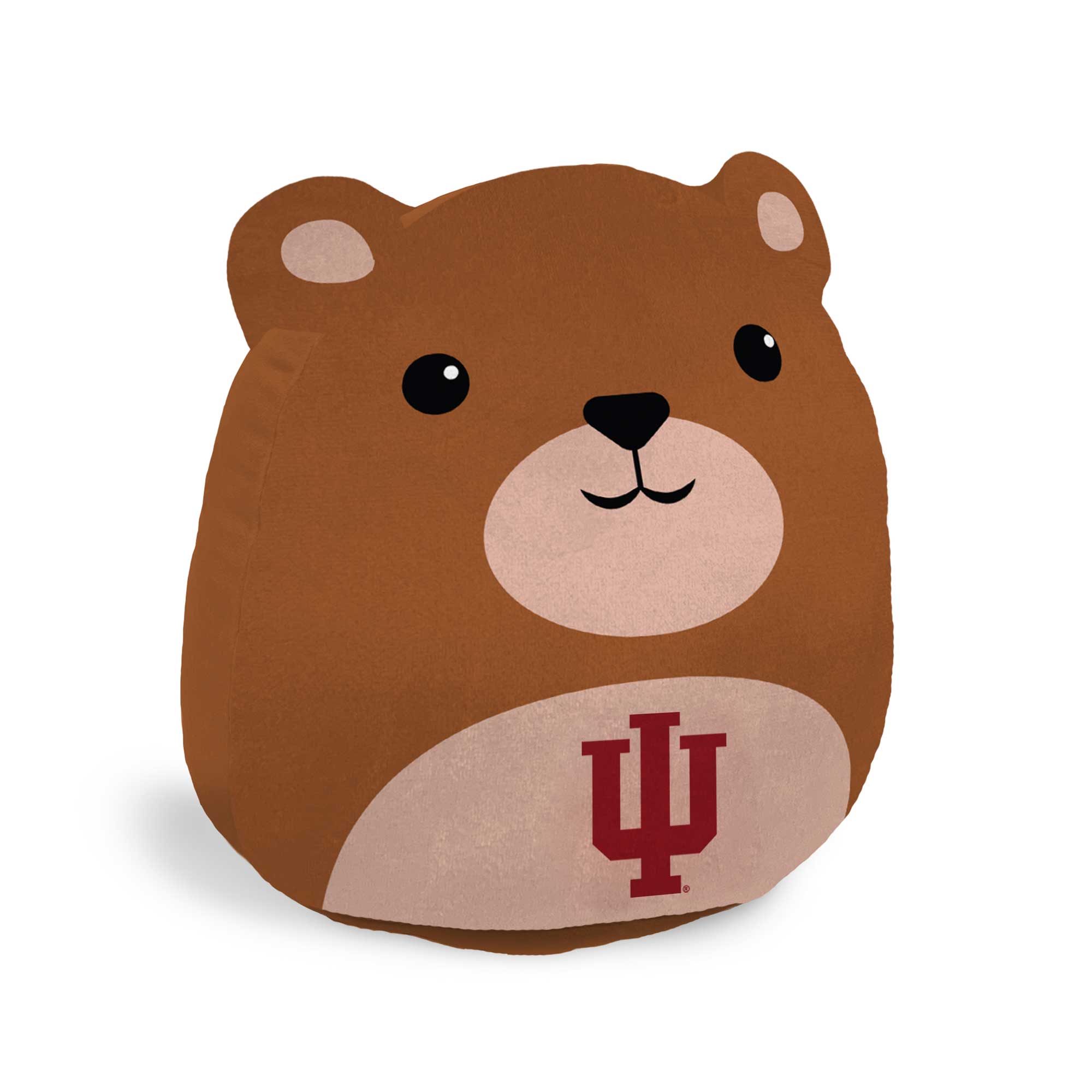 Front. Pegasus - Indiana Hoosiers Plushie Mascot Pillow with Features - Multicolor.