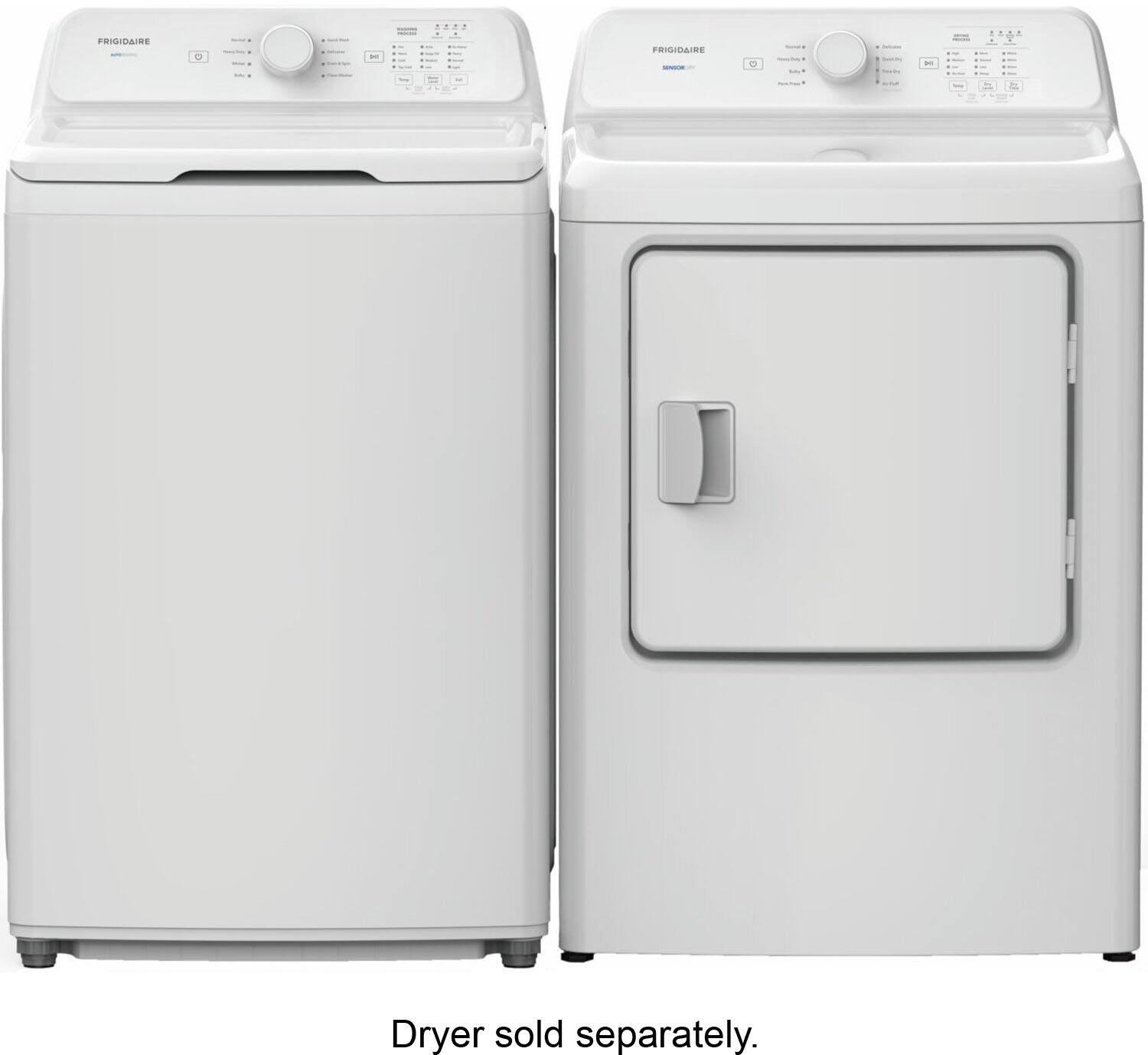 FRIGIDAIRE  
Dryer sold separately.