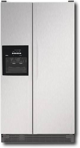 Best Buy Kitchenaid Superba 21 8 Cu Ft Side By Side Refrigerator With Thru The Door Ice And