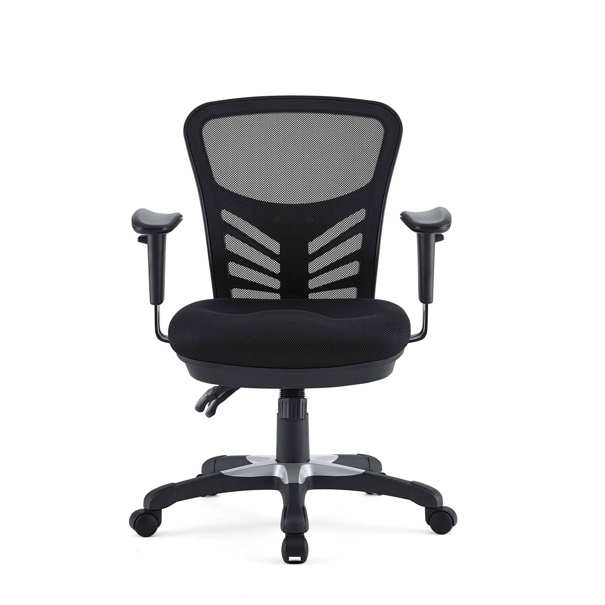 Alt View 6. Modway - Articulate Mesh Office Chair by Modway - Black.