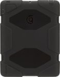 Front. Griffin - Black/Black Survivor All-Terrain Case for iPad mini, iPad mini 2, & iPad mini 3 - black.