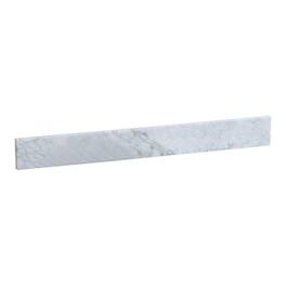 Elegant Kitchen and Bath - 36 inch backsplash in - Carrara White