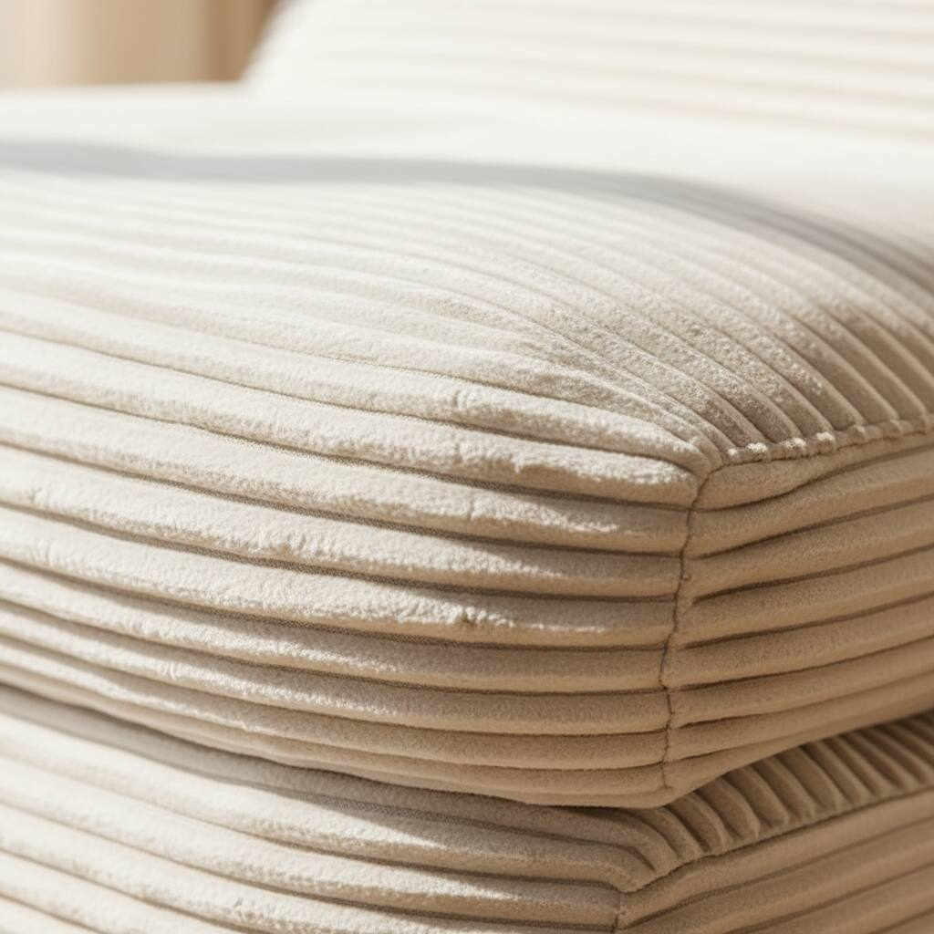 Left. AOITUN - Folding Sofa Bed Convertible Single Sleeper Chair, Corduroy Fabric Adjustable Lounge Bed for Guest Room - White.