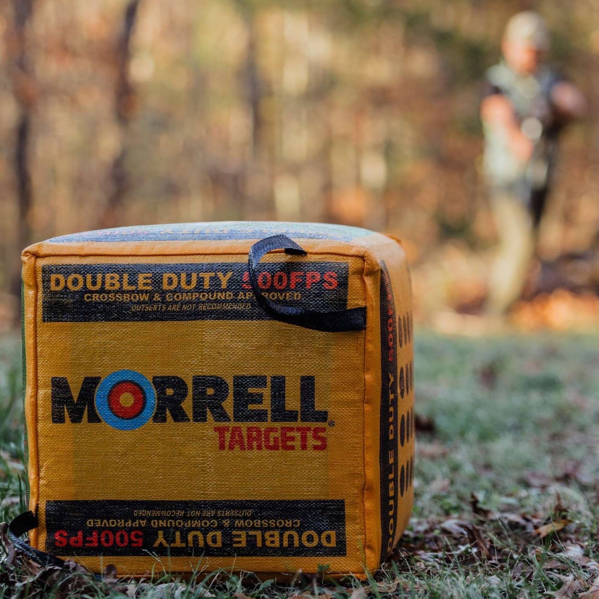 DOUBLE DUTY 500FPS CROSSBOW & COMPOUND APPROVED OUTSERTS ARE NOT RECOMMENDED  
MORRELL TARGETS  
DOUBLE DUTY 500FPS CROSSBOW & COMPOUND APPROVED