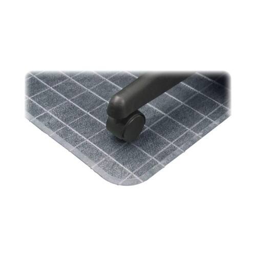 Front Standard. Deflect-o - DuraMat Checkered Chair Mat.