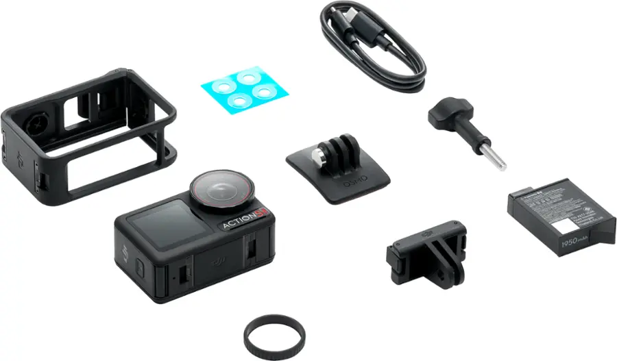 Alt View 13. DJI - Osmo Action 5 Pro 4K Action Camera Standard Bundle - Black.