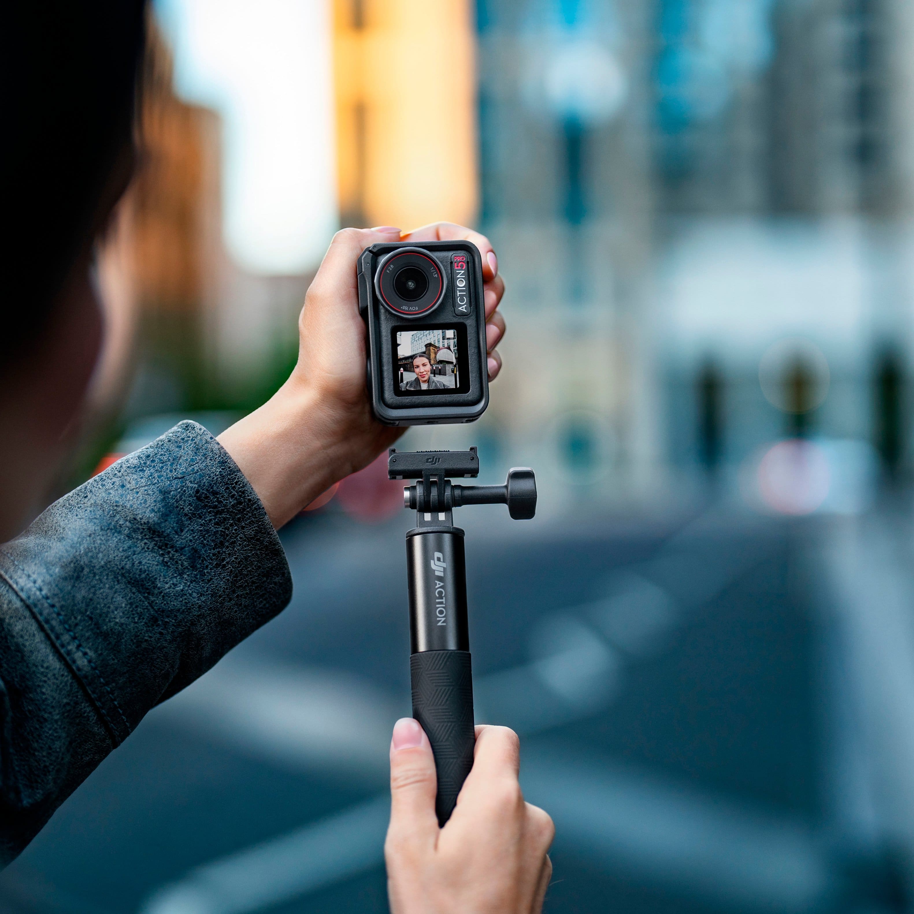 Alt View 17. DJI - Osmo Action 5 Pro 4K Action Camera Adventure Bundle - Black.