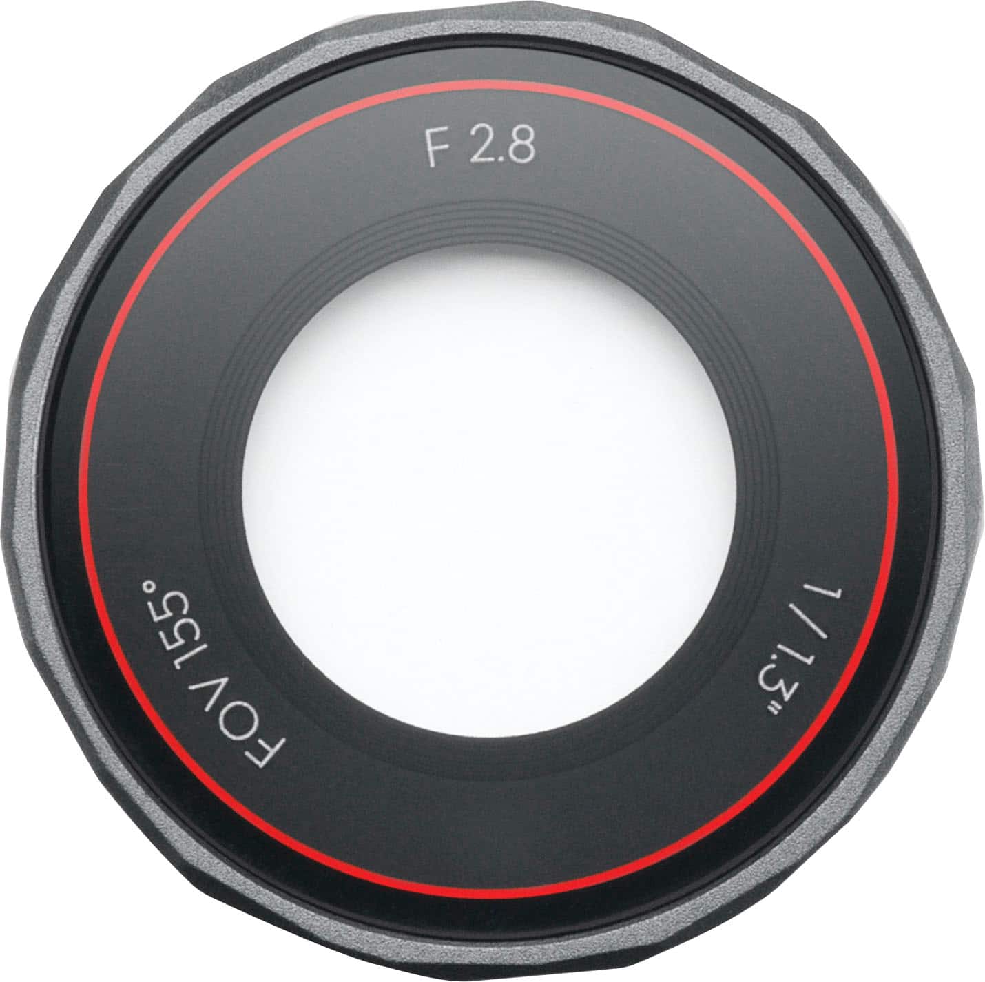 DJI - Osmo Action 5 Pro Glass Lens Cover - Black - Angle_Zoom