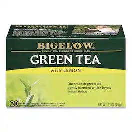 Bigelow - 0.34 lbs. Green Tea with Lemon - Lemon (28/Box)