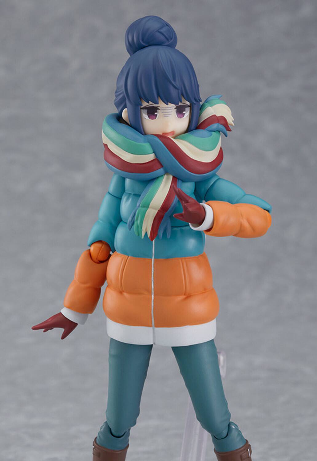 Alt View 3. Good Smile Company - Good Smile Company - Laid Back Camp - Rin Shima Figurema Action Figure Deluxe Version   - Collectibles - Multicolor.