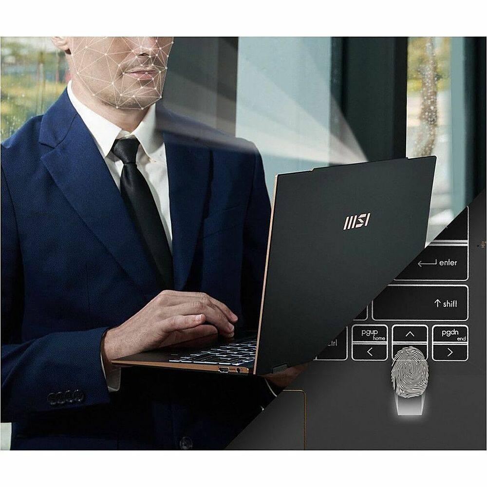 MSI Summit E13 AI Evo A1M 2-in-1 13.3" Touch Screen Laptop Intel Core ...