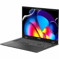 MSI - Prestige 16 AI Evo B1MG 16" Laptop - Intel Core Ultra 7 with 32GB Memory - 1 TB SSD - Stellar Gray, Gray - Angle_Zoom