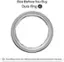 Alt View 11. Oura - Oura Ring 4 - Smart Ring - Size Before You Buy with Oura Ring 4 Sizing Kit - Size 8 - Silver.