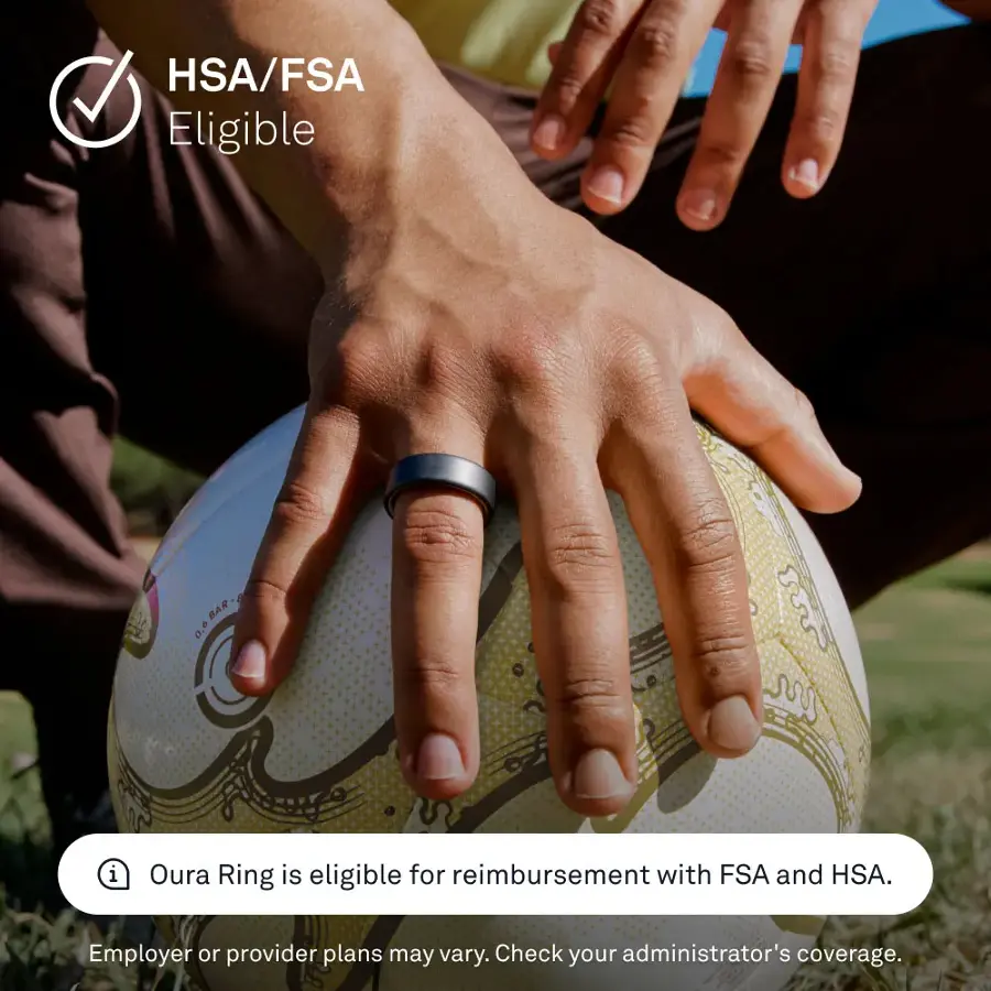 Alt View 15. Oura - Oura Ring 4 - Smart Ring - Size Before You Buy with Oura Ring 4 Sizing Kit - Size 10 - Stealth.