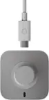 Front. Oura - Oura Ring 4 Charger - Size 10 - Charging Dock and USB-C Cable - Charges Oura Ring 4 up to 8 days - Grey.