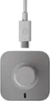 Front. Oura - Oura Ring 4 Charger - Size 9 - Charging Dock and USB-C Cable - Charges Oura Ring 4 up to 8 days - Grey.