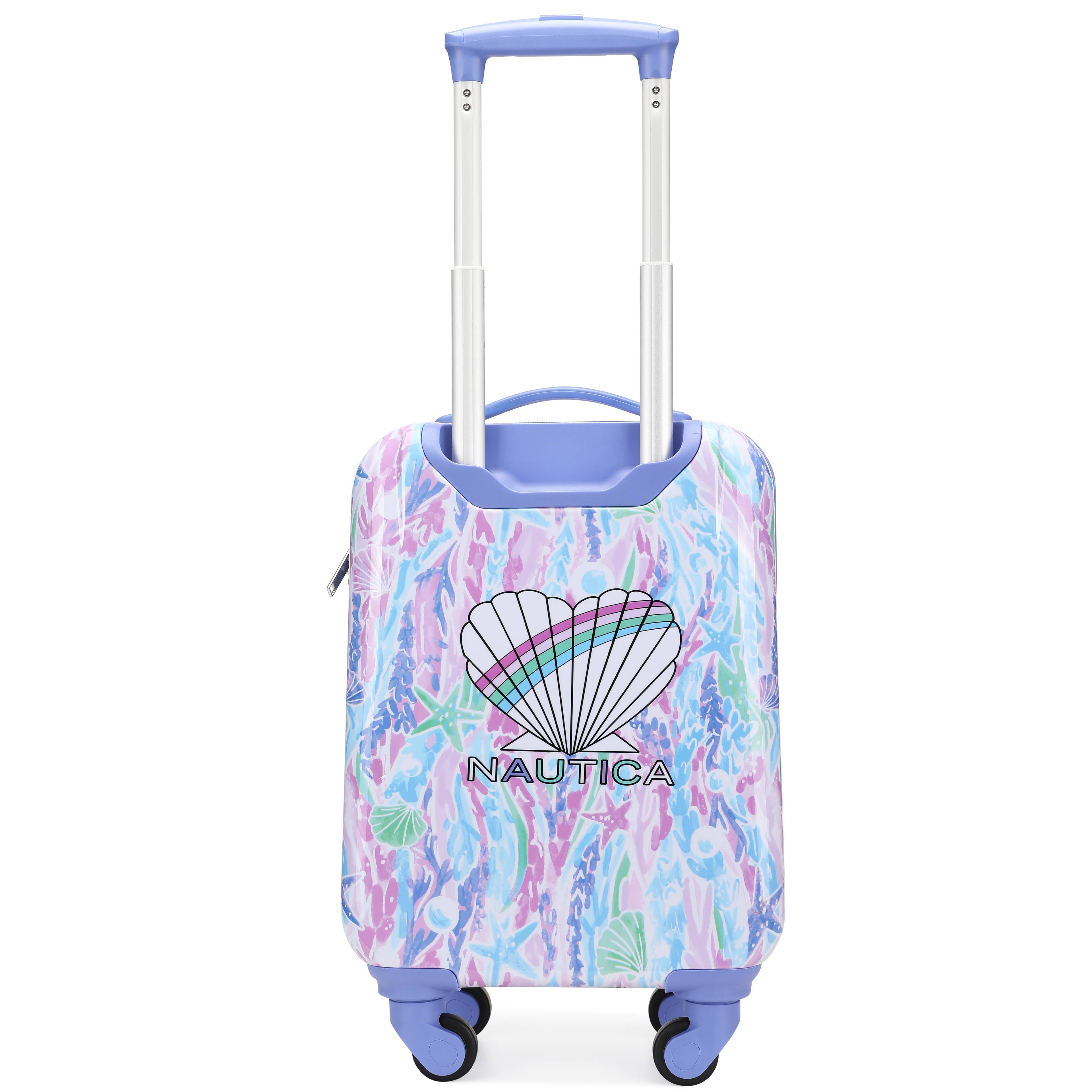 Alt View 5. Nautica - Nautica Kids 18" Airline Approved Carry-on Suitcase | Pastel Shell - Pastel Shell.
