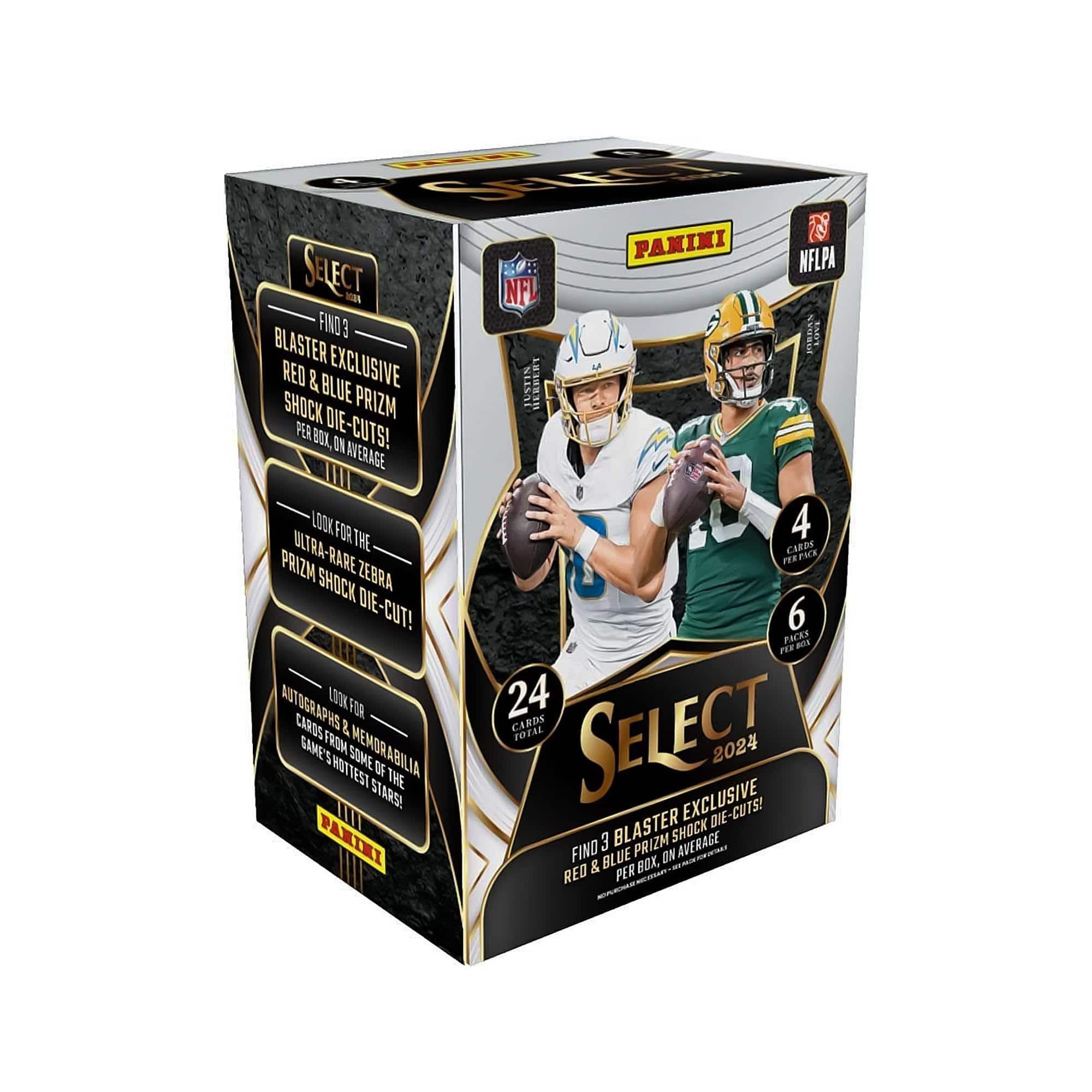 NFL 2024 Panini Select Football Blaster Box | 6 Packs - Multi-Colored