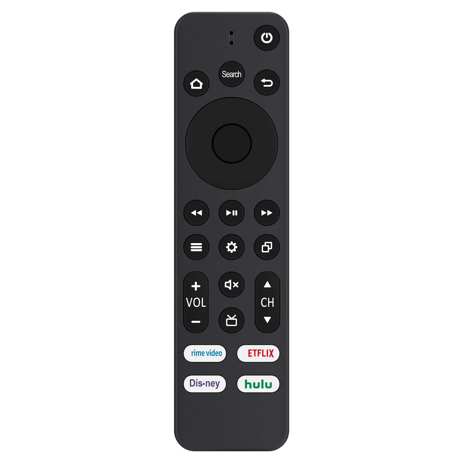 Search + VOL x CH - rime video ETFLIX Dis-ney hulu