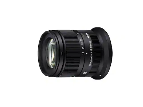 Sigma - 18-50mm F2.8 DC DN Contemporary Canon RF Lens - Black