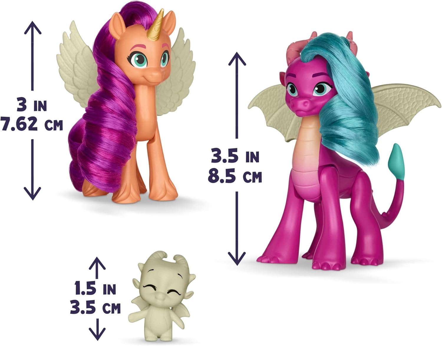 3 IN 7.62 CM  
3.5 IN 8.5 CM  
1.5 IN 3.5 CM