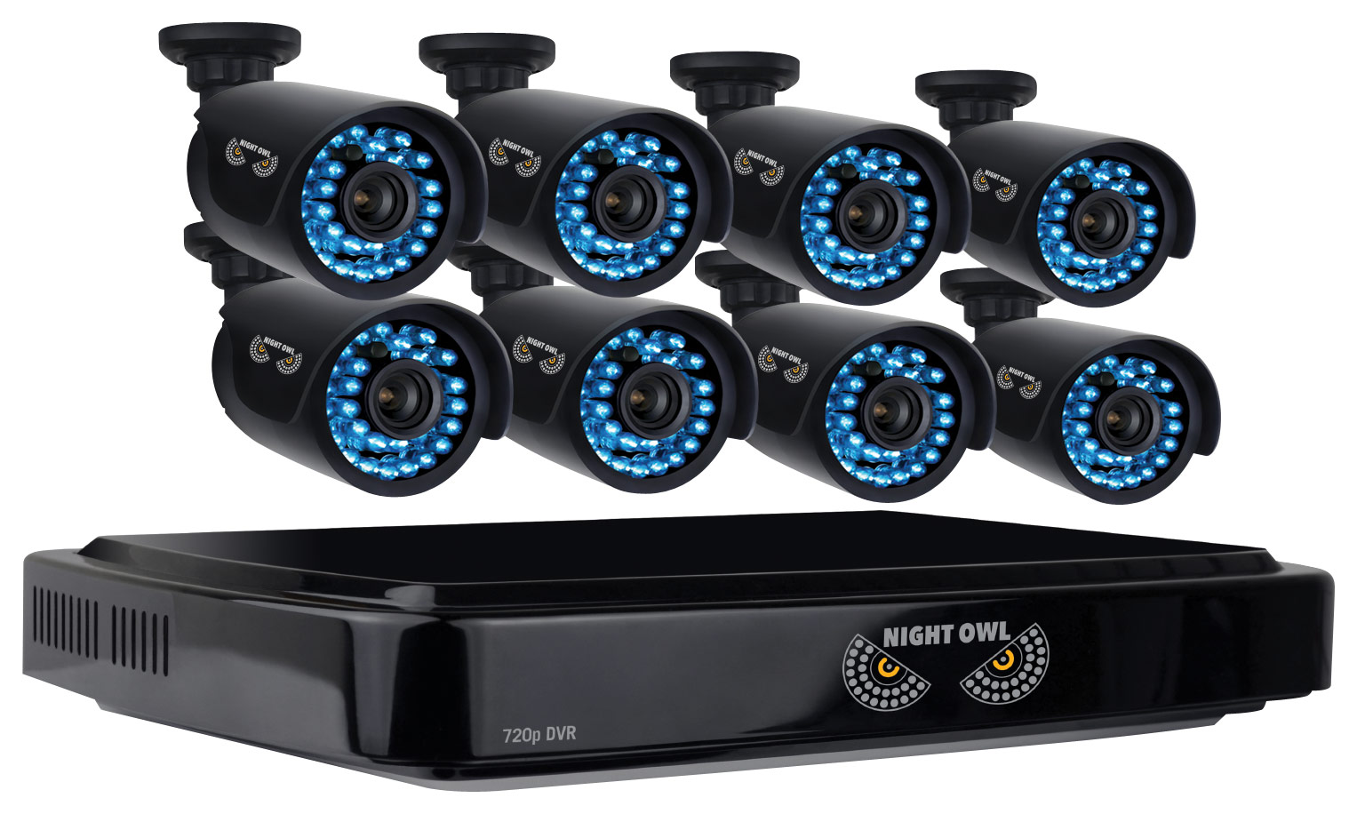 Best Buy Night Owl Channel Camera Indoor Outdoor Dvr Security System Black B A