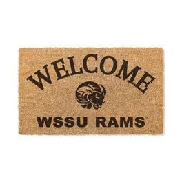 Jardine - Winston-Salem State Rams 18" x 34" Welcome Coir Doomat - Brown