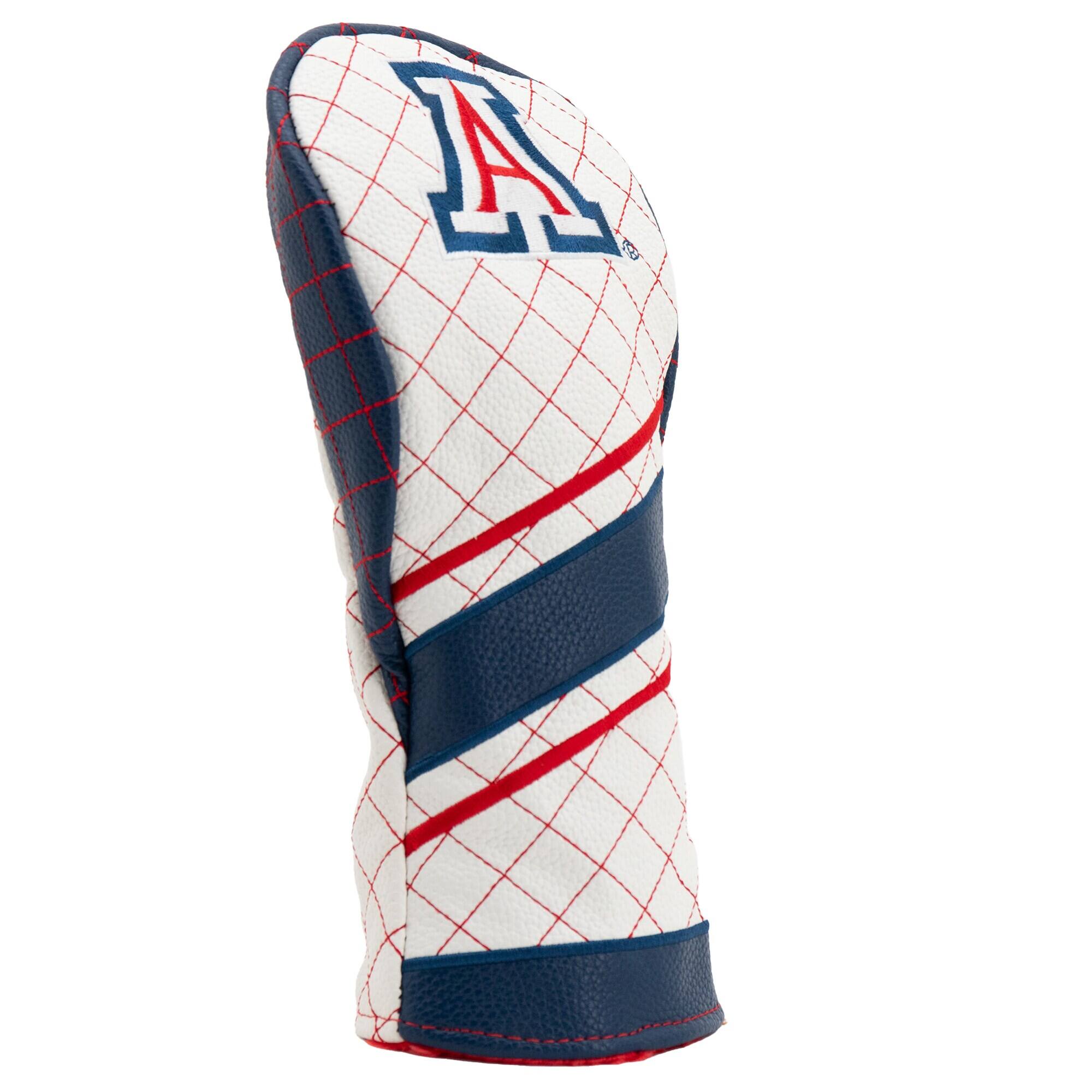 Alt View 2. Team Golf - Arizona Wildcats Striped Quilted Fairway Headcover - Multicolor.