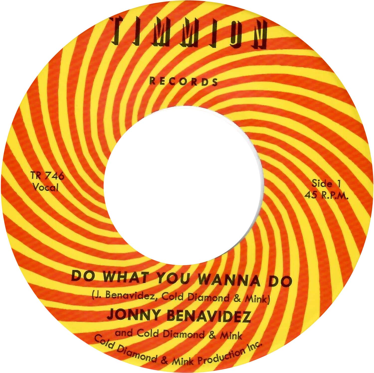 Jonny Benavidez - Do What You Wanna Do   - 7-INCH SINGLE [7 inch Vinyl Disc] price history on PriceWatchPro