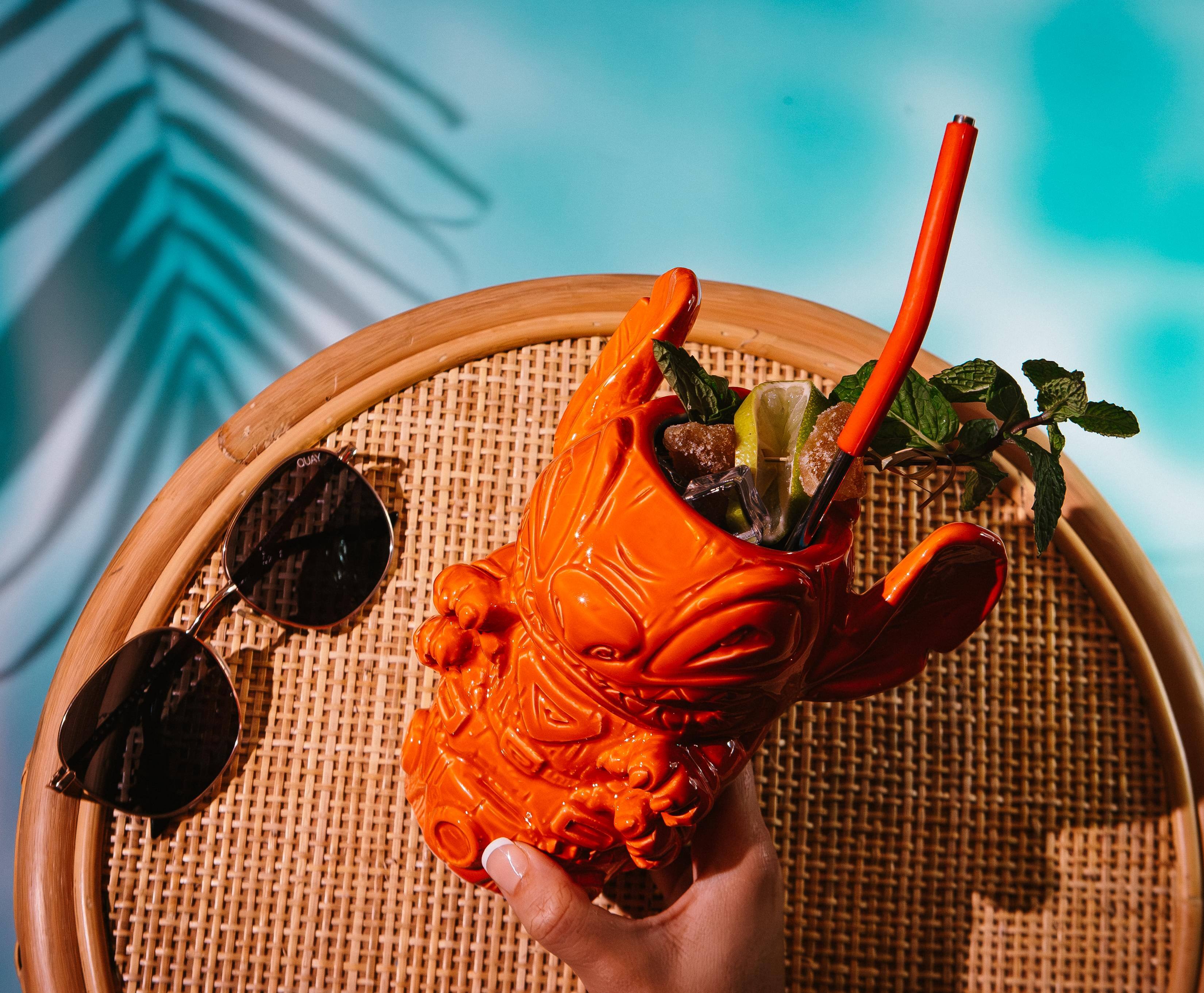 Alt View 3. Disney - Geeki Tikis Disney Lilo & Stitch Experiment 626 Ceramic Mug | Holds 20 Ounces - Red.