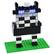 Angle. E-Blox - E-Blox: Power Blox: BYO Glowing Cat Sculpture - 3D Light-Up Plus Kit, Ages 8+.