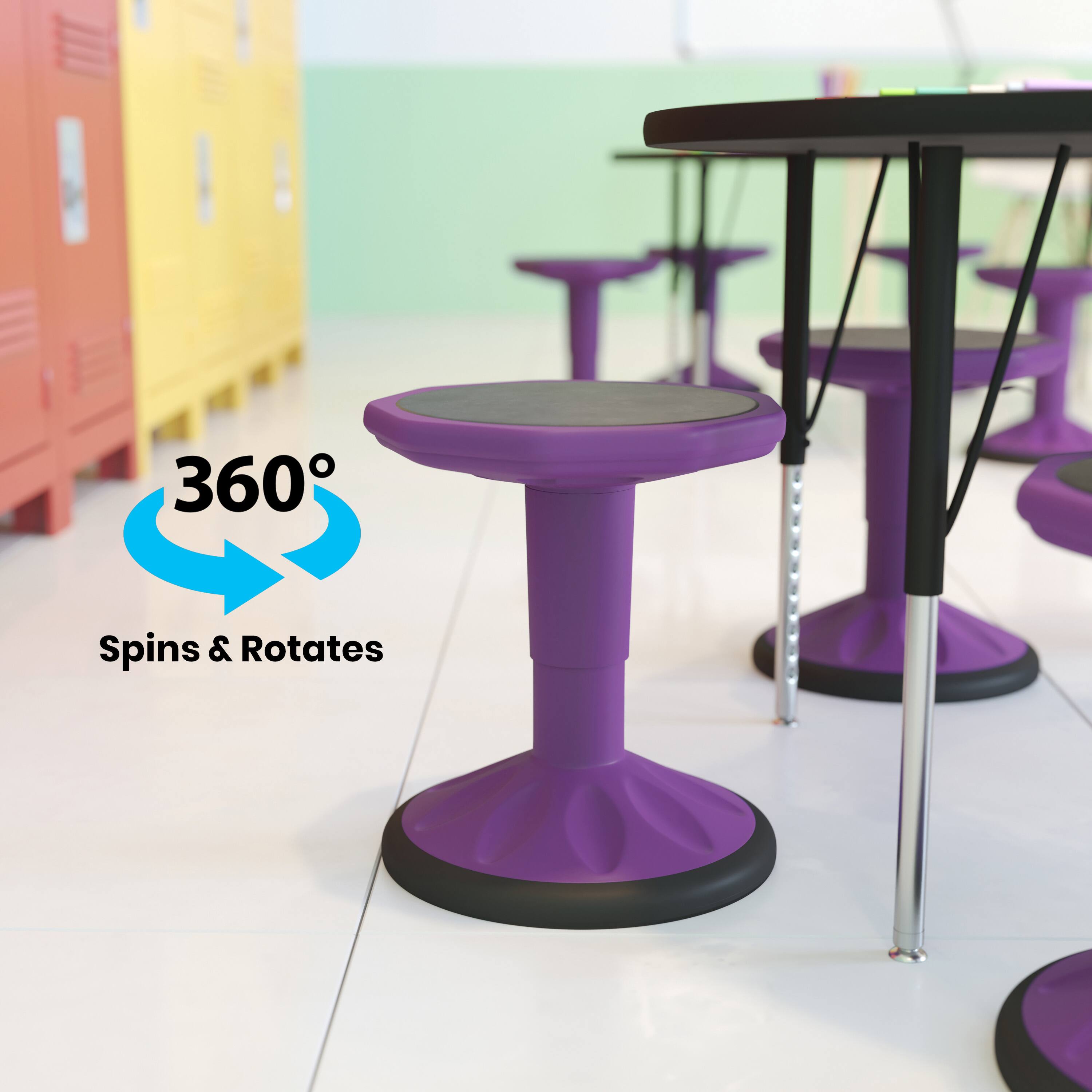 360° Spins & Rotates