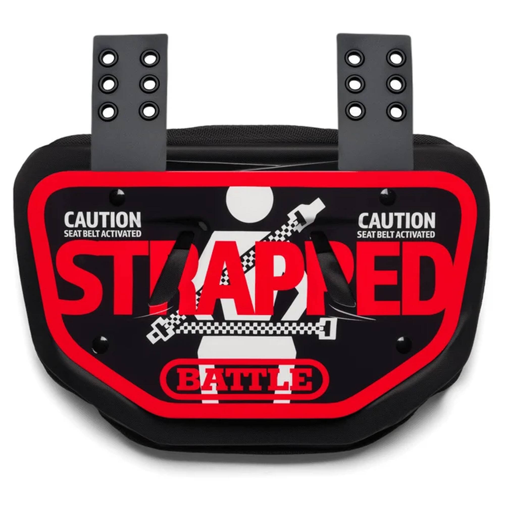 CAUTION SEAT BELT ACTIVATED  
STRAPPED BATTLE