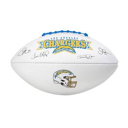 Logo Brands - Los Angeles Chargers Legends Signature Football - Blue