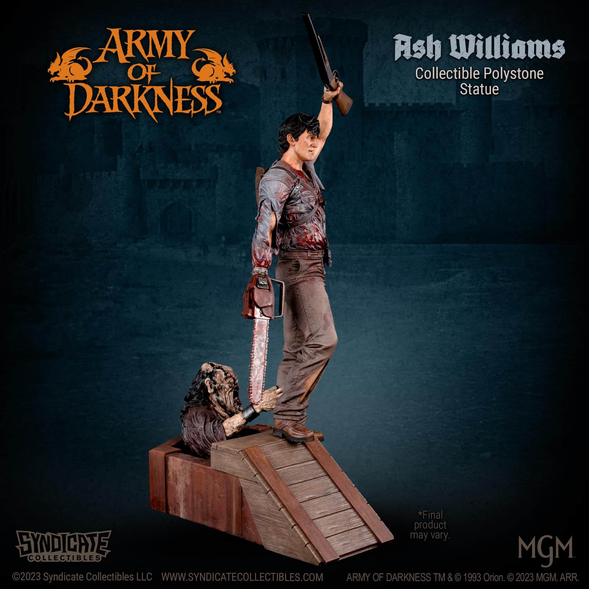 TFS 自由之魂 STARS3 senior ash Toynk Army Of Darkness Ash Williams 1:4 Premium Polystone Statue