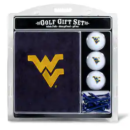 Team Golf - West Virginia Mountaineers Embroidered Golf Gift Set - Multicolor