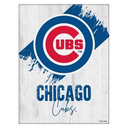 Holland Bar Stool Co. - Chicago Cubs 15" x 20" Team Canvas Wall Art - Multicolor