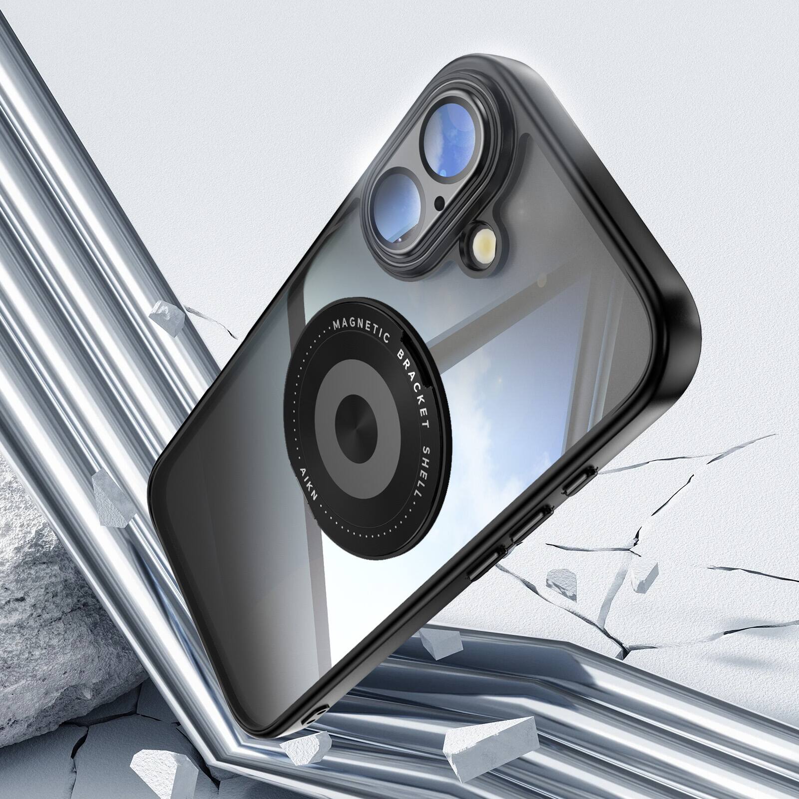 MAGNETIC O BRACKET AIKN SHELL