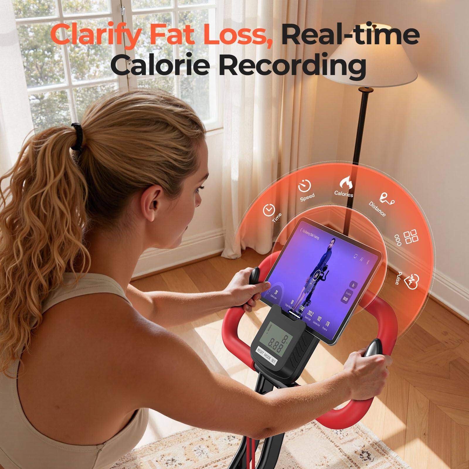 Clarify Fat Loss, Real-time Calorie Recording

Speed Calories Distance Time