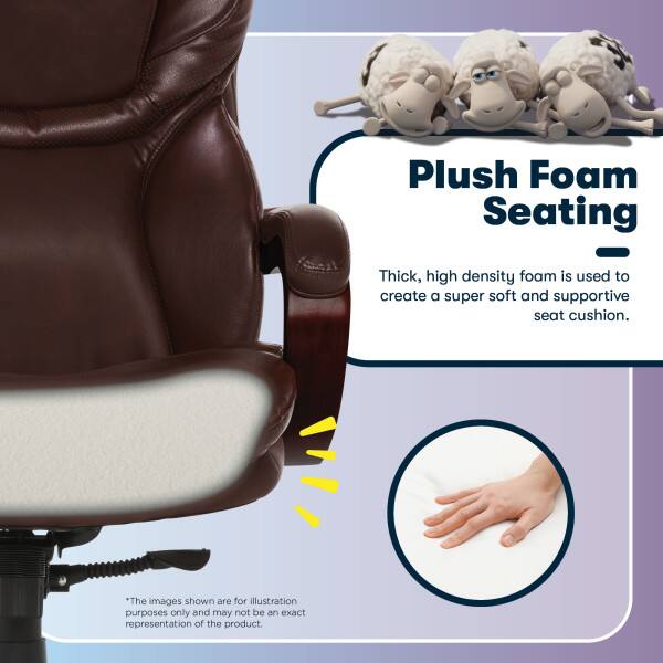 Plush Foam Seating  
Thick, high density foam is used to create a super soft and supportive seat cushion.  

*The images shown are for illustration purposes only and may not be an exact representation of the product.