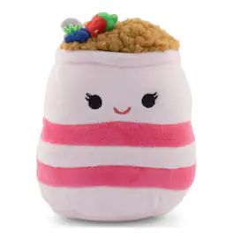 Kellytoy - Squishmallows Breakfast Squad 5 Inch Plush | Zosia The Yogurt Parfait - Pink