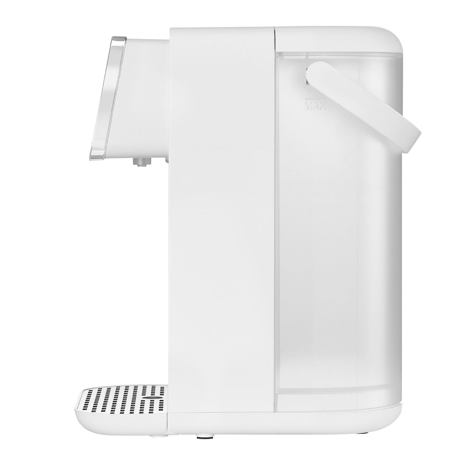 Alt View 10. Glintex - Instant Hot Water Dispenser, 7 Temp & Volume Options, 118oz Tank, Quick Heat, Touchscreen, Child Lock - White.