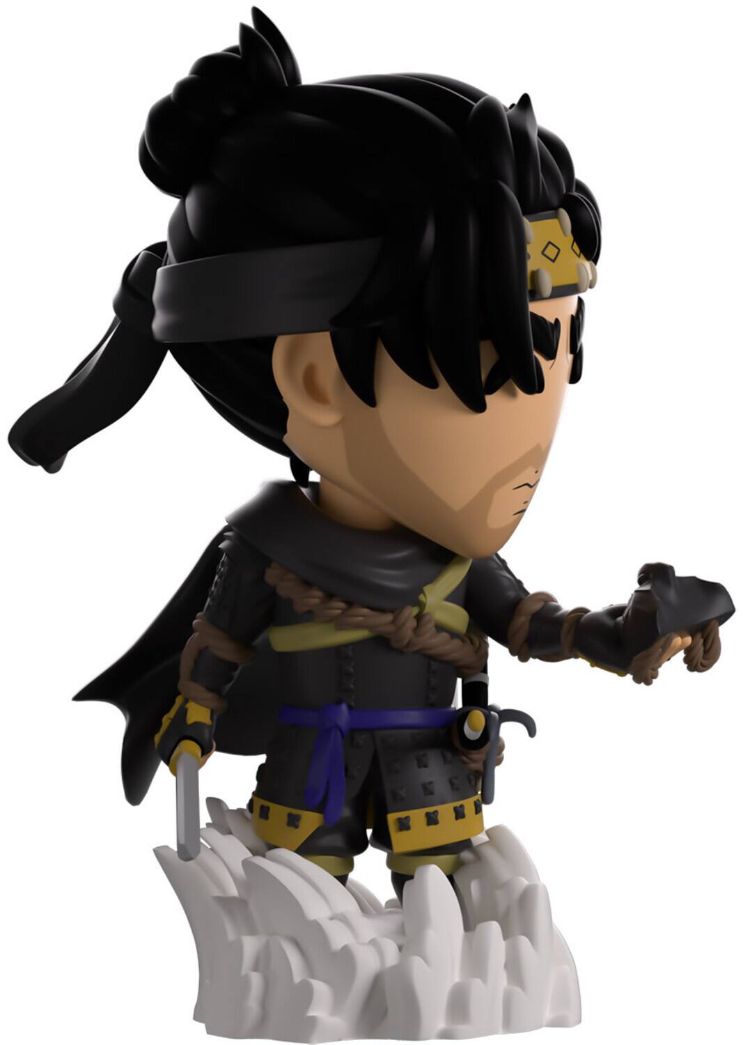 Alt View 3. Youtooz - Youtooz - Ghost of Tsushima - Jin Sakai Vinyl Figure   - COLLECTIBLES - Multicolor.