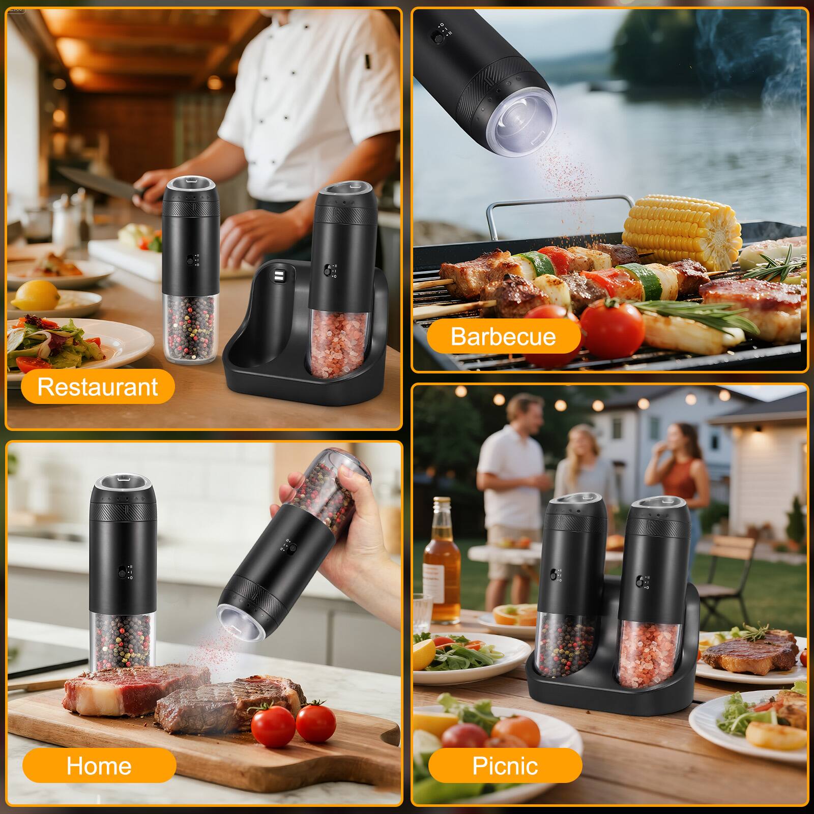 - Restaurant
- Barbecue
- Home
- Picnic